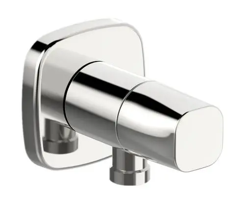 HANSA Wandanschlussbogen HANSALIVING 5157 Rosette soft edge G1/2 DN15 Chrom, 51570183, Artikel in Kategorie